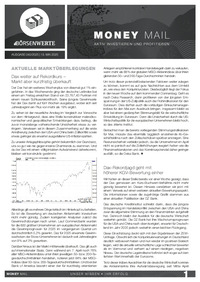 Money Mail Nr. 040 vom 19.05.2025