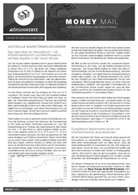 Money Mail Nr. 061 vom 03.08.2026