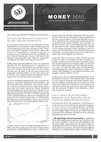 Money Mail Nr. 103 vom 29.12.2025