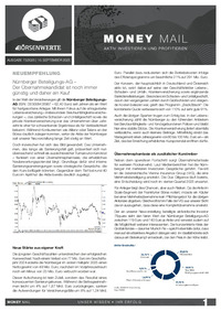 Money Mail Nr. 73 vom 10.09.2025