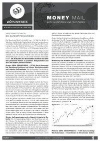 Money Mail Nr. 81 vom 09.10.2025