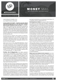 Money Mail Nr. 87 vom 30.10.2025
