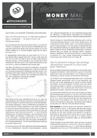 Money Mail Nr. 88 vom 3.11.2025