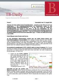 TB-DAILY : Namensgebung TB-Daily vom 21.08.2025