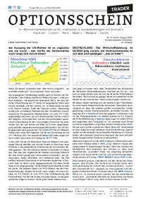 OPTIONSSCHEIN TRADER vom 05.08.2024