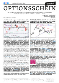 OPTIONSSCHEIN TRADER vom 12.09.2025