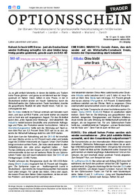 OPTIONSSCHEIN TRADER vom 13.03.2026