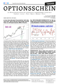 OPTIONSSCHEIN TRADER vom 16.05.2025