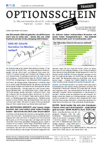 OPTIONSSCHEIN TRADER vom 20.12.2024