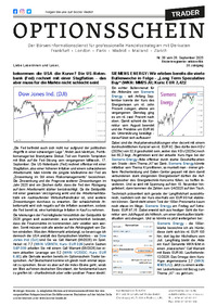 OPTIONSSCHEIN TRADER vom 26.09.2025