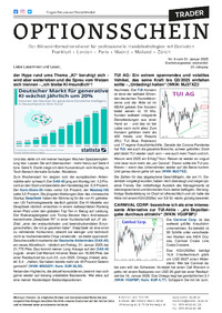 OPTIONSSCHEIN TRADER vom 31.01.2025