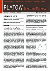 PLATOW Emerging Markets Nr. 30 vom 07.08.2024