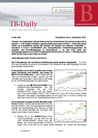 TB-Daily vom 03.09.2025