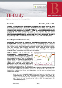 TB-DAILY : TB-Daily vom 04.07.2025