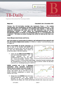 TB-DAILY : TB-Daily vom 05.11.2025