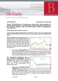 TB-DAILY : TB-Daily vom 06.03.2025