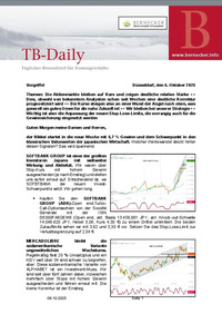 TB-Daily vom 06.10.2025