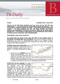 TB-Daily vom 07.01.2026