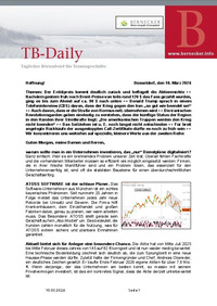 TB-Daily vom 10.03.2026