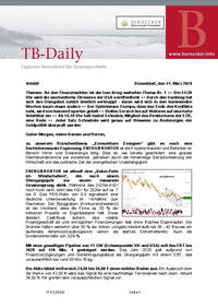 TB-DAILY : TB-Daily vom 11.03.2026