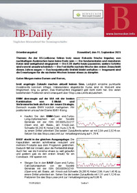TB-Daily vom 11.09.2025