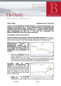 TB-Daily vom 12.01.2026