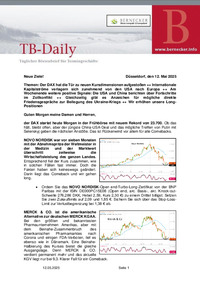 TB-DAILY : TB-Daily vom 12.05.2025