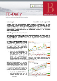 TB-Daily vom 12.08.2025