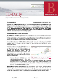 TB-Daily vom 12.11.2025
