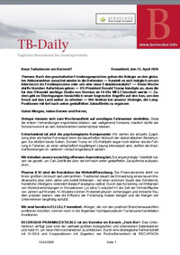 TB-Daily vom 13.04.2026