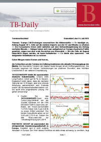 TB-Daily vom 14.07.2025