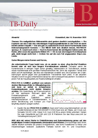 TB-DAILY : TB-Daily vom 14.11.2025