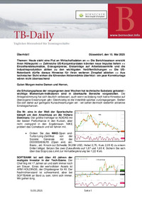 TB-Daily vom 15.05.2025