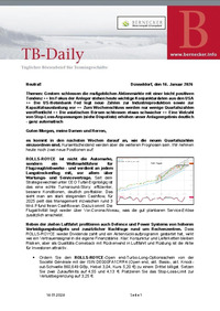 TB-Daily vom 16.01.2026
