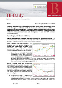 TB-DAILY : TB-Daily vom 16.12.2025
