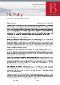 TB-Daily vom 17.03.2026