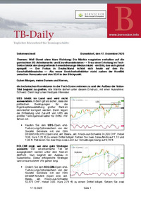TB-DAILY : TB-Daily vom 17.12.2025