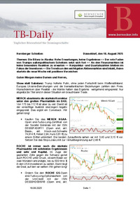 TB-DAILY : TB-Daily vom 18.08.2025