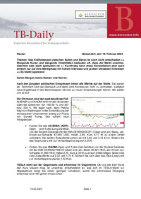 TB-Daily vom 19.02.2025