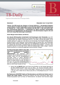 TB-DAILY : TB-Daily vom 19.04.2024