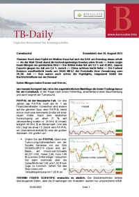 TB-Daily vom 20.08.2025