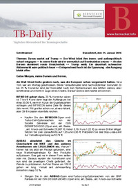 TB-DAILY : TB-Daily vom 21.01.2026