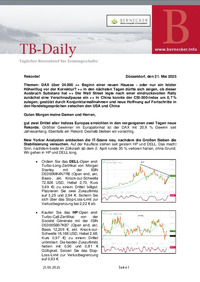 TB-Daily vom 21.05.2025