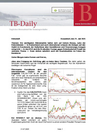 TB-Daily vom 21.07.2025