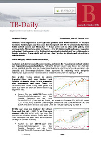 TB-Daily vom 22.01.2026