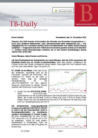 TB-Daily vom 22.12.2025