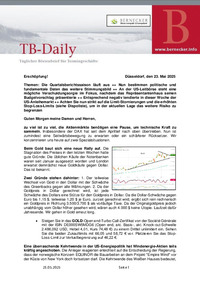 TB-Daily vom 23.05.2025