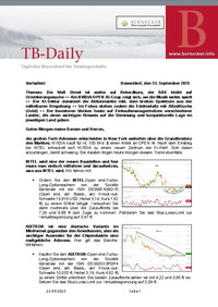 TB-Daily vom 23.09.2025