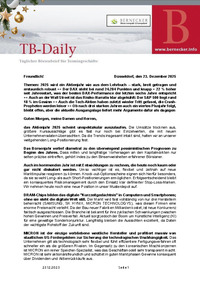 TB-Daily vom 23.12.2025