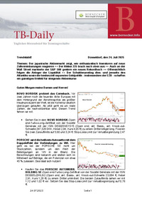 TB-DAILY : TB-Daily vom 24.07.2025